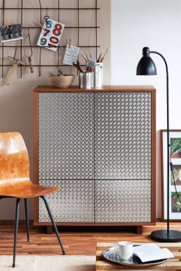 Okleina BLACHA RYFLOWANA 45x150