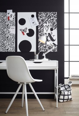 Okleina CZARNA mat 67,5x200